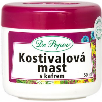 Dr. Popov kostivalová mast s kafrem 50 ml