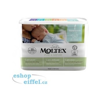 Moltex Plenky Pure & Nature Newborn 2-4 kg 22 ks