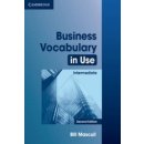 Business Vocabulary in Use Intermediate with Answers