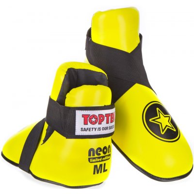 Top Ten Chrániče nohou STAR neon. žlutá – Zboží Dáma