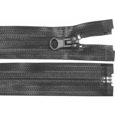 Voděodolný zip šíře 7 mm délka 85 cm spirálový, malé, 312 šedá tmavá – Zboží Mobilmania