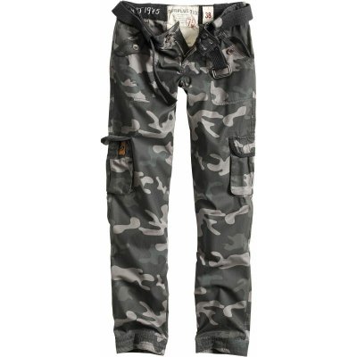 Kalhoty SURPLUS Dámské Premium Slimmy black camo – Zboží Mobilmania