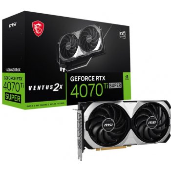 MSI GeForce RTX 4070 Ti SUPER 16G VENTUS