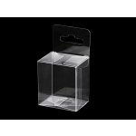 Plastová krabička k zavěšení transparent 50 ks – Hledejceny.cz