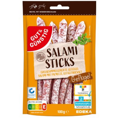 G+G Salámové tyčinky Drůbeží 100 g – Zboží Dáma