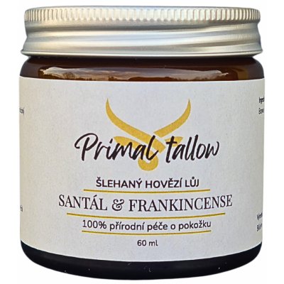Primal Feast Vyživující krém z hovězího loje santál & frankincense 120 ml – Sleviste.cz