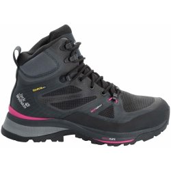 Jack Wolfskin dámská vysoká obuv Force Trekker Texapore Mid W 4048611-6066 černá