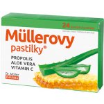 Dr. Muller Pharma Müllerovy pastilky Propolis Aloe Vera Vitamin C 24 kapslí – Hledejceny.cz