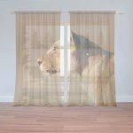 Záclony Lvice 2: 2 ks - 150x250 cm - Sablio – Hledejceny.cz
