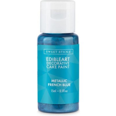 Sweet Sticks Metalická barva tekutá Frech blue 15 ml – Zboží Dáma
