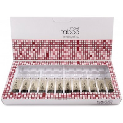 Taboo Energizing Ampule proti vypadávání vlasů 12 x 10 ml – Hledejceny.cz