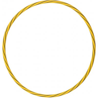 Merco Hula Hoop Aero 60 cm žlutá – Zboží Dáma