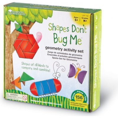 Learning Resources Set aktivit s geometrickými tvary Don'T Bug Me – Zboží Mobilmania