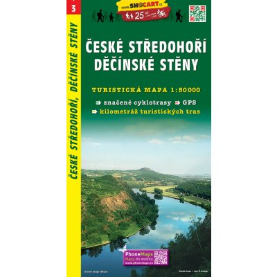 České středohoří Děčínské stěny 1:50 000 turist .mapa