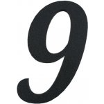 Číslo popisné 9 na zateplenou fasádu CLASSIC, antracit, 170 mm – Zboží Mobilmania