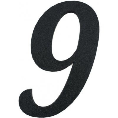 Číslo popisné 9 na zateplenou fasádu CLASSIC, antracit, 170 mm – Zboží Mobilmania
