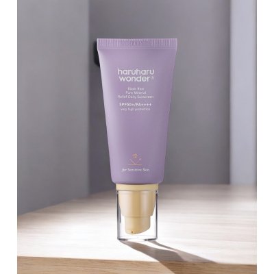 Haruharu Wonder - Black Rice Pure Mineral Relief Daily Sunscreen SPF50+/ - Hydratační krém na obličej s fyzikálními filtry - 50 ml – Hledejceny.cz