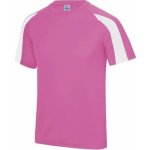 Just Cool dětské kontrastní tričko Jumping Electric pink/Arctic white – Zboží Dáma