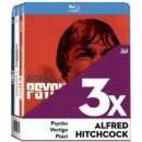 Alfred Hitchcock:Kolekce / Psycho / Vertigo / Ptáci 3 BD