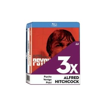 Alfred Hitchcock:Kolekce / Psycho / Vertigo / Ptáci 3 BD