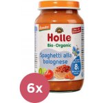 HOLLE Bio Boloňské špagety masozeleninový příkrm 6 x 220 g – Sleviste.cz