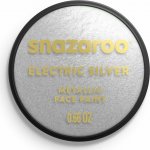 Snazaroo barva na obličej metalická 18 ml stříbrná – Hledejceny.cz