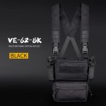 Wosport taktický Chest rig D3TMVS Černý – Zboží Mobilmania