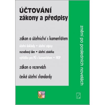 Účtování Zákony a předpisy (2018) – Zbozi.Blesk.cz