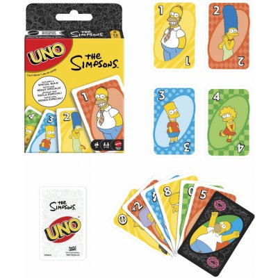 UNO Simpsonovi Mattel – Zboží Mobilmania