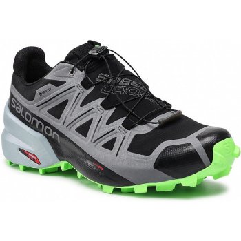 Salomon Speedcross 5 GTX black/Quiet Shade/green Gecko