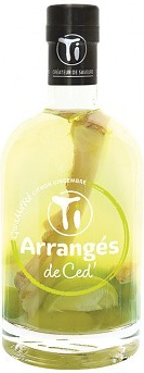 Ti Arrangés de Ced’ Lemon Ginger 32% 0,7 l (holá láhev)