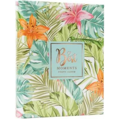 Univerzální fotoalbum na 200 foto, 10 x 15, zasunovací, B-46200S Flower10 2 PL – Zboží Živě