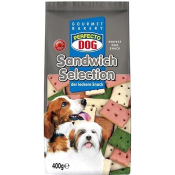 Perfecto Dog Sušenky premium sendvič 400 g