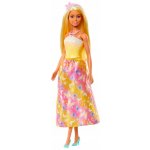 Barbie Pohádková princezna žlutá HRR07 – Zboží Dáma