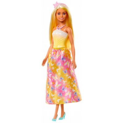 Barbie Pohádková princezna žlutá HRR07 – Zbozi.Blesk.cz