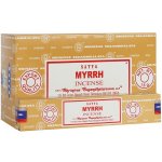 Shrinivas Satya Vonné tyčinky Myrrh Myrha 15 g – Zboží Dáma
