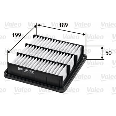 Vzduchový filtr VALEO 585200 – Hledejceny.cz