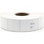 Etiketa na kotouči 30x30mm,plastová (PE), silné lepidlo SYNTYRE, dutinka 40 mm – Zboží Živě