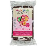 FunCakes Marcipán Dark Brown hnědý 250 g – Zboží Dáma