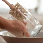 Tierra Verde Casa Organica Dřevěný kartáč na sklenice – Zbozi.Blesk.cz