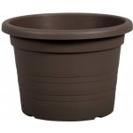 Nohel Garden květináč CILINDRO plastový hnědý 40x28 cm – Zboží Dáma