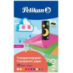 Barevné papíry Herlitz transparentní nepogumované 18 x 30 cm 10 listů 10 barev – Zboží Dáma