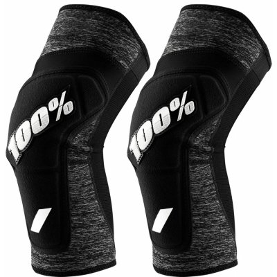 100% Ridecamp knee guard black/grey – Sleviste.cz