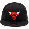 Kšíltovka New Era A Frame Washed Chicago Bulls 9FORTY Official Team Color Snapback černá / červená / černá