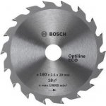 Bosch Pilový kotouč na dřevo Eco for Wood 160x20x2.2mm, 36 zubů (2608644374) – Hledejceny.cz