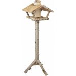 Esschert Design XL Krmítko na trojnožce Birch se zásobníkem 46 x 41 x 132 cm přírodní – Hledejceny.cz