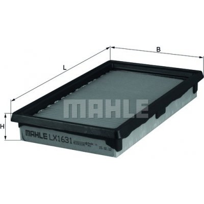 Vzduchový filtr MAHLE LX 1631 – Hledejceny.cz