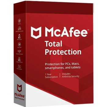 McAfee Total Protection - 5 lic. 2 roky (MCATP005U2N)