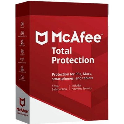 McAfee Total Protection - 5 lic. 2 roky (MCATP005U2N)