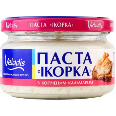 Veladis Pomazánka z jiker s uzeným kalamarem 160g – Sleviste.cz